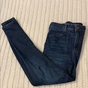 A&F Simone high rise super skinny jeans